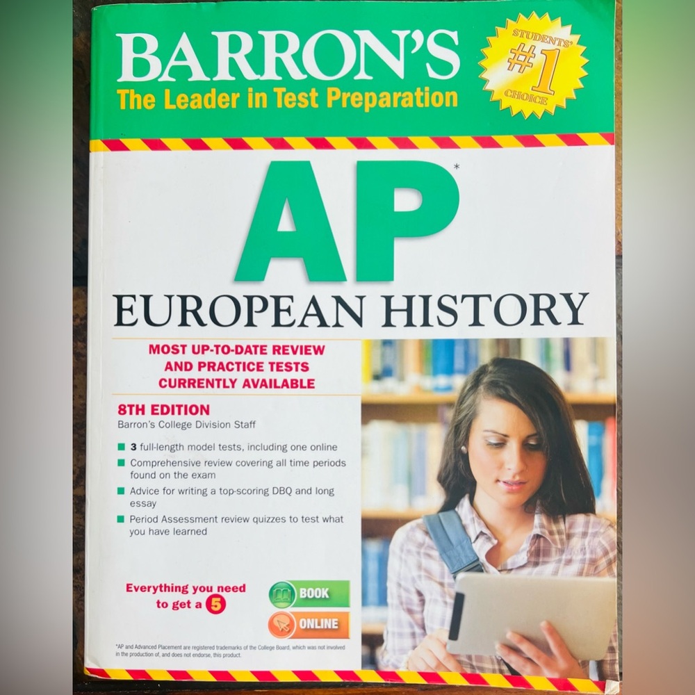 AP European History Test Prep Book